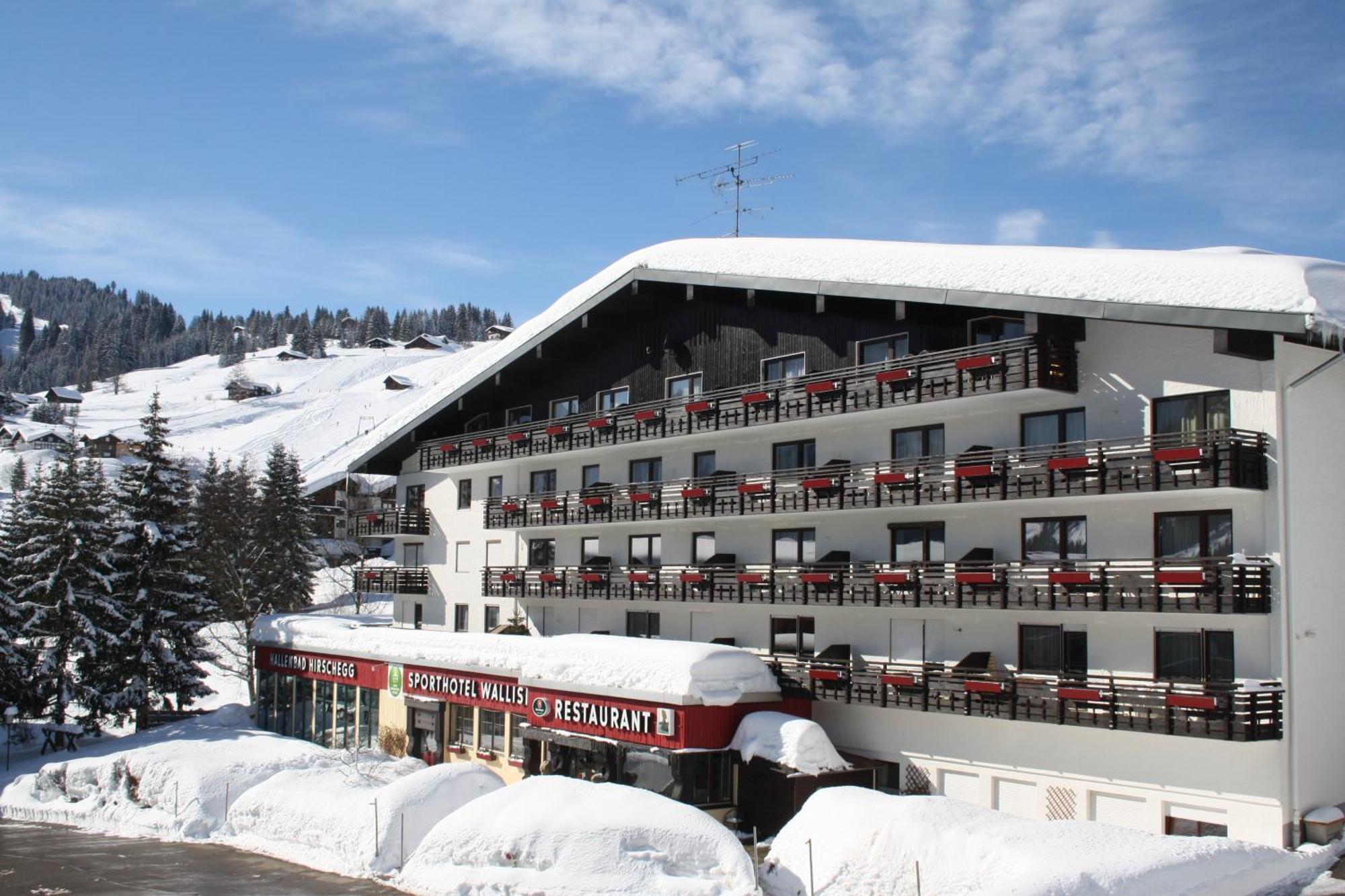 Sporthotel Walliser Hirschegg  Exterior foto