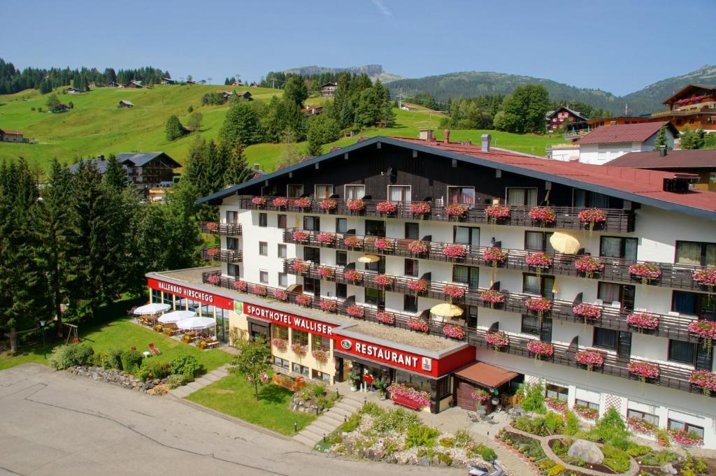 Sporthotel Walliser Hirschegg  Exterior foto